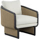 Olbia Louis Cream Outdoor Lounge Chair